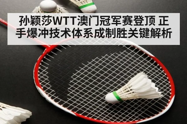 孙颖莎WTT澳门冠军赛登顶 正手爆冲技术体系成制胜关键解析